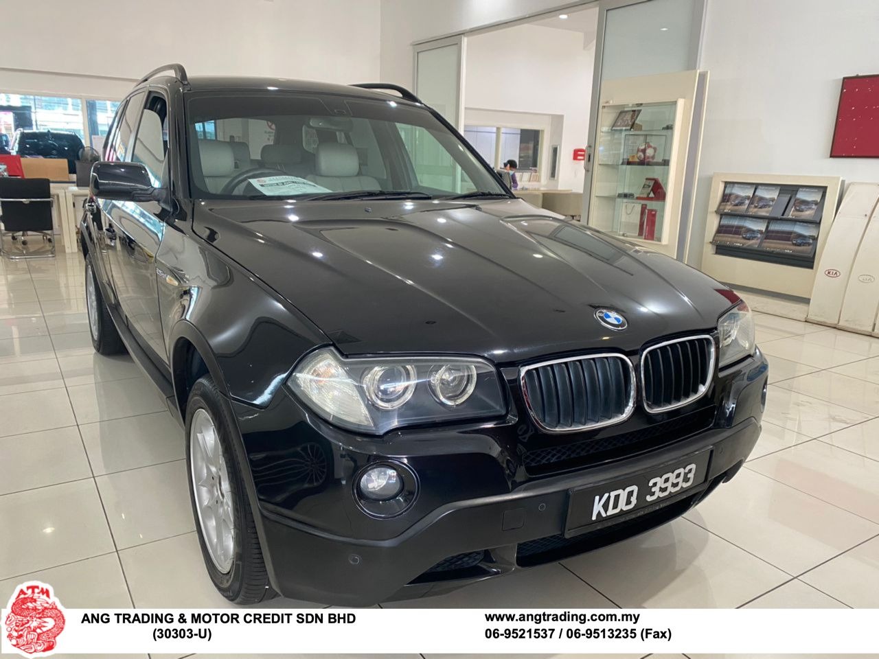 KDQ3993 BMW X3 2.5 SI (A) -CBU