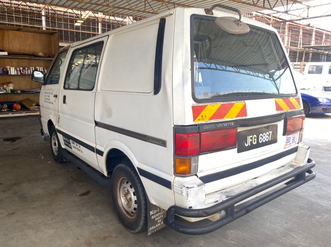 JFG6867 Nissan Vanette C22 Semi Panel Van
