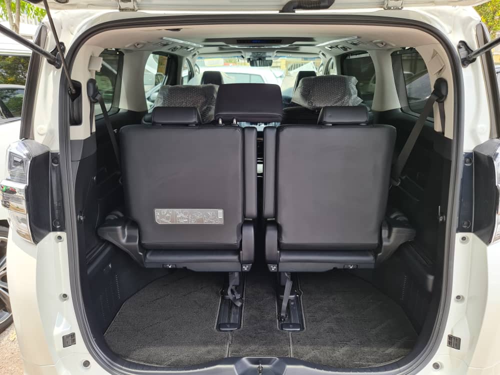 UNREGISTER TOYOTA VELLFIRE 2.5 ZG