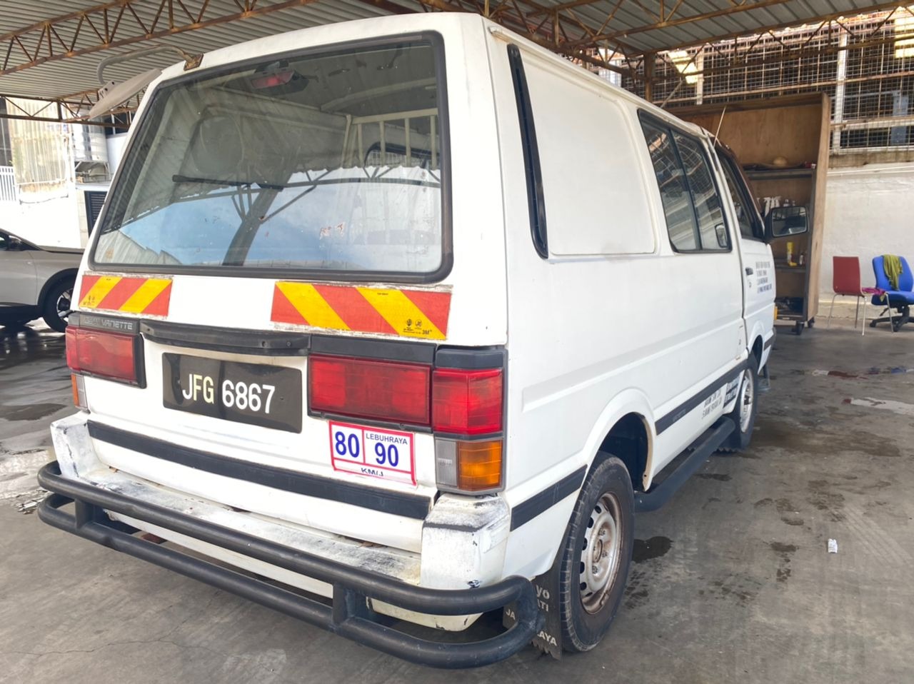 JFG6867 Nissan Vanette C22 Semi Panel Van