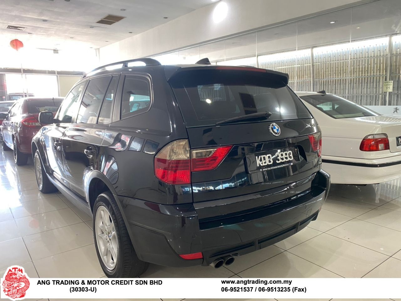 KDQ3993 BMW X3 2.5 SI (A) -CBU