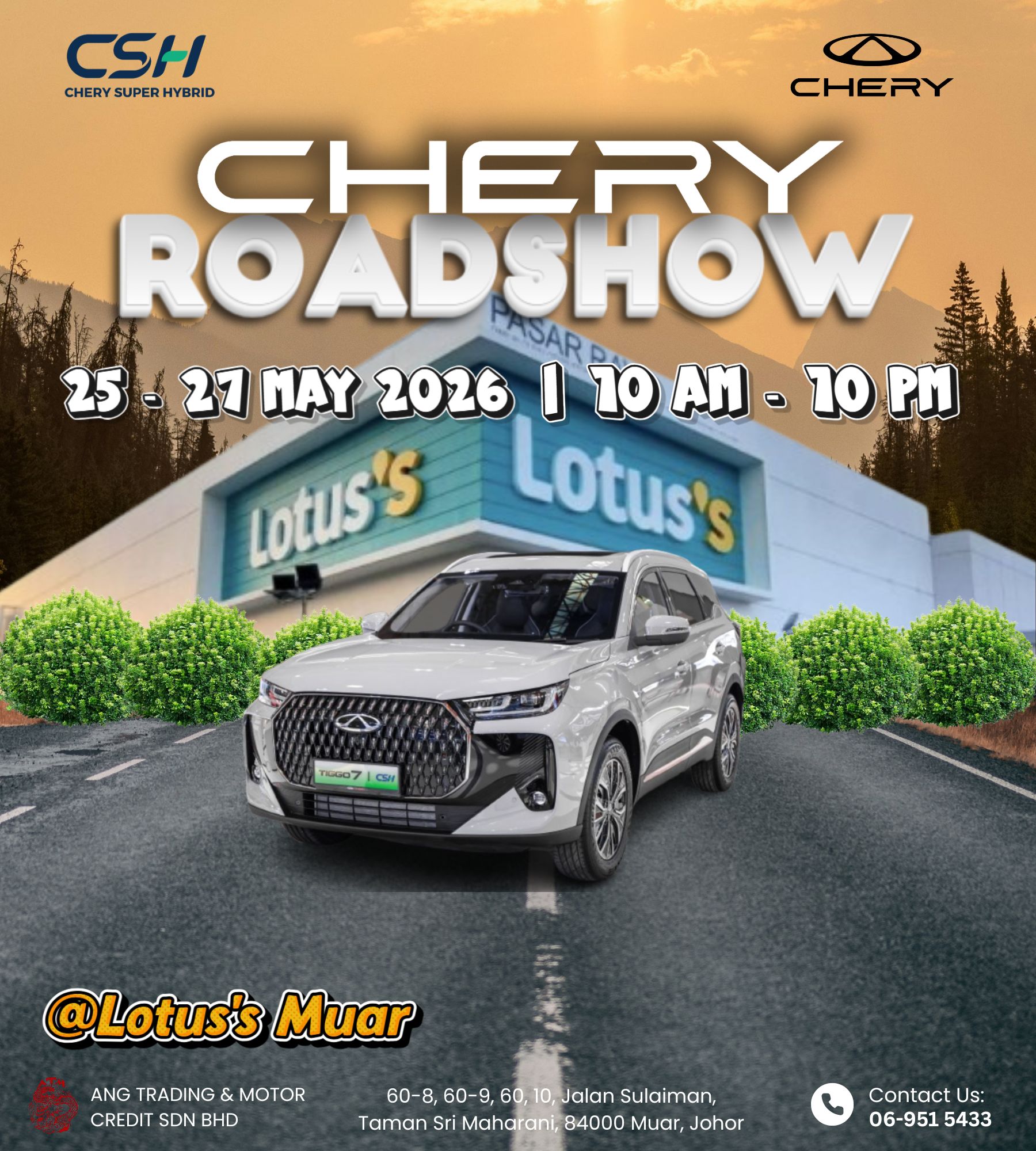 CHERY ROADSHOW EVENT