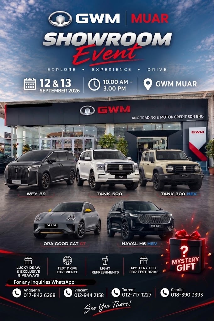GWM SHOWROOM EVENT