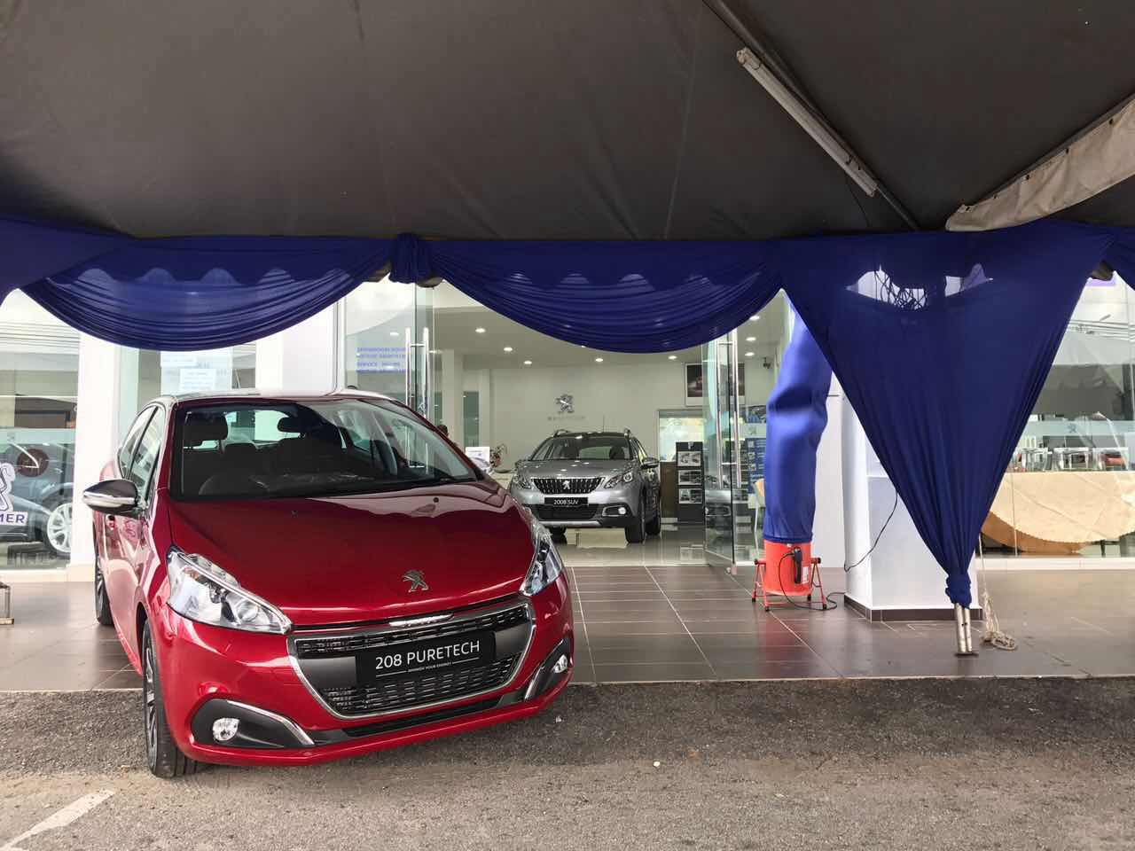 EXCITEMENTG TO LAUNCHING OF PEUGEOT NEW 208 & NEW 2008 PURETECH. CELEBRATION NEW YEAR 2017 & TEST DRIVE EVENT.