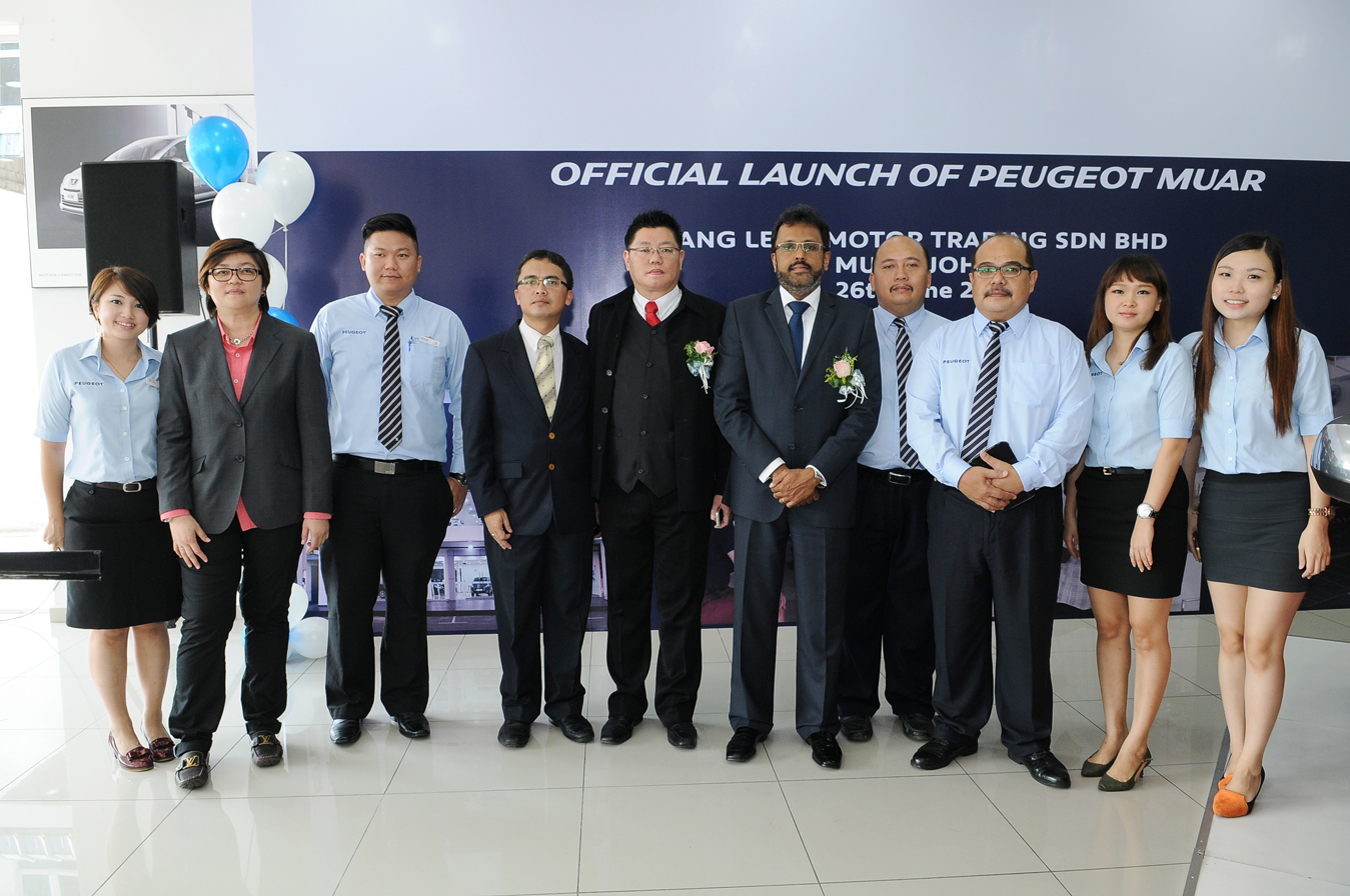GRAND OPENING OF NEW PEUGEOT SHOWROOM