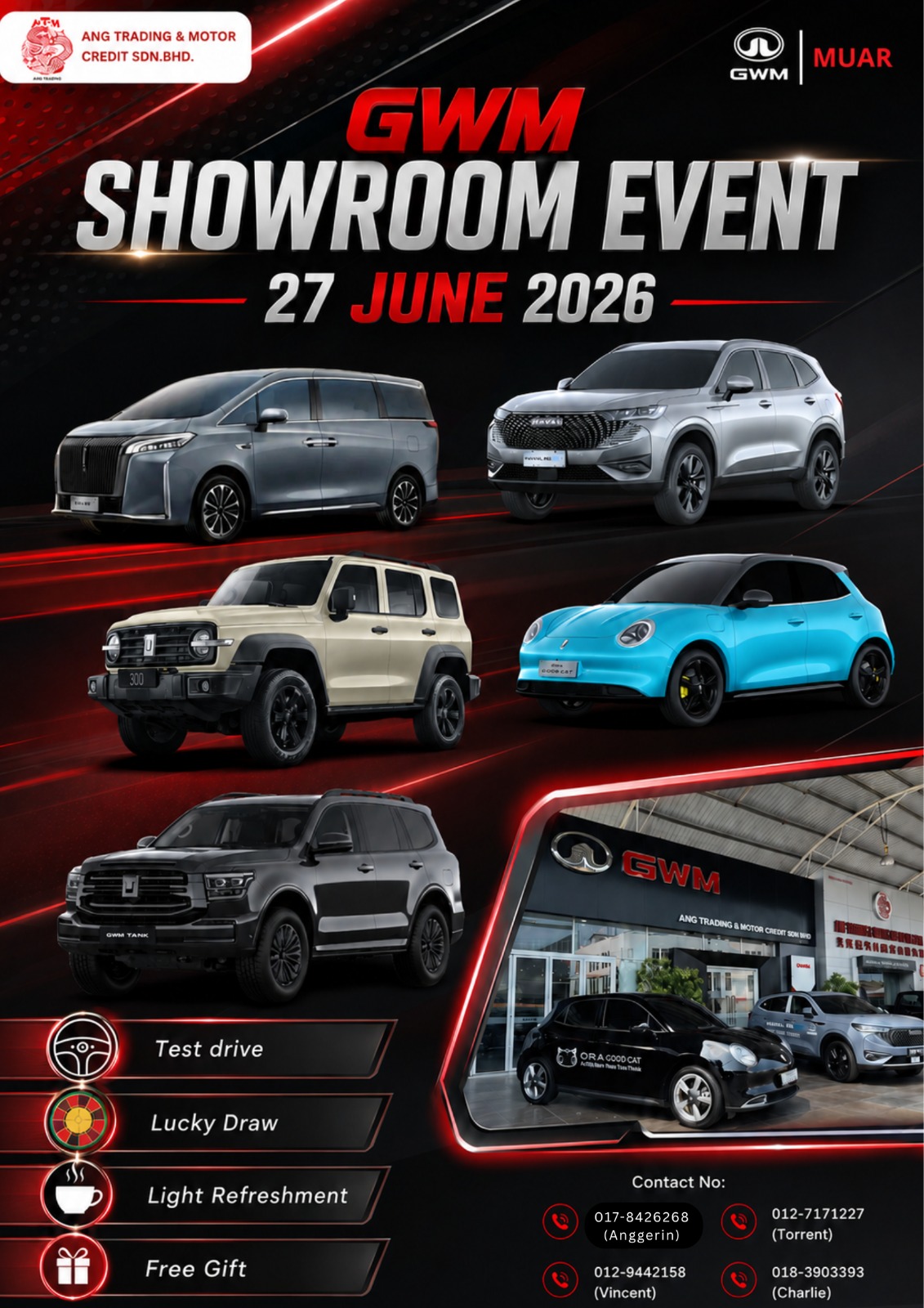GWM SHOWROOM EVENT