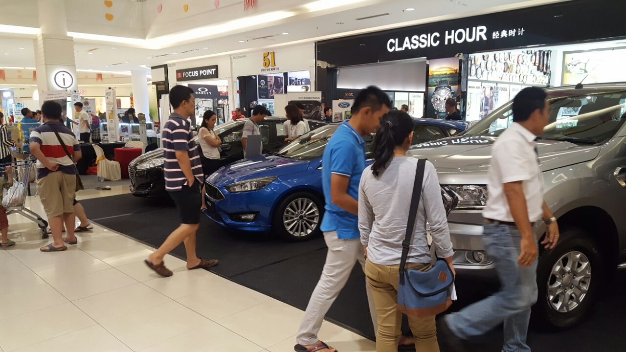 Batu Pahat Mall Ford roadshow