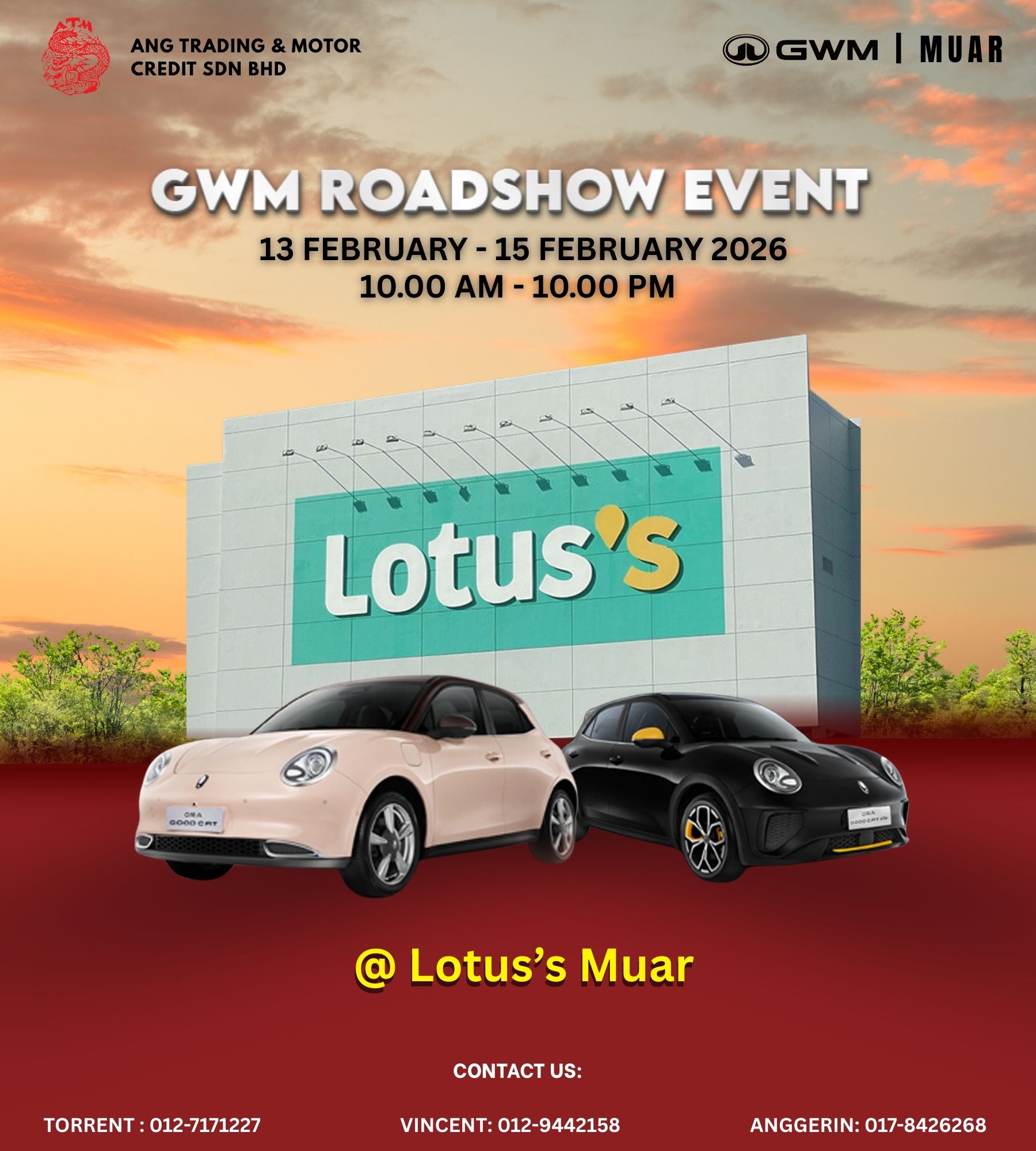 GWM ROADSHOW EVENT @ LOTUS'S MUAR